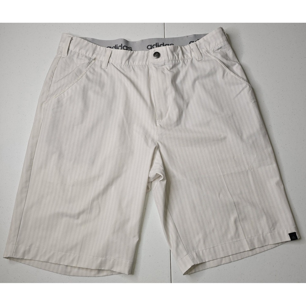 ADIDAS Men's Shorts White Size 36 Athletica Lightweight Athleisure -290